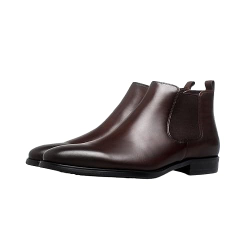 Men's Handmade Leather Chelsea Boots | Whole Cut, Slip-On, Casual, Ankle-High, Luxury Shoes