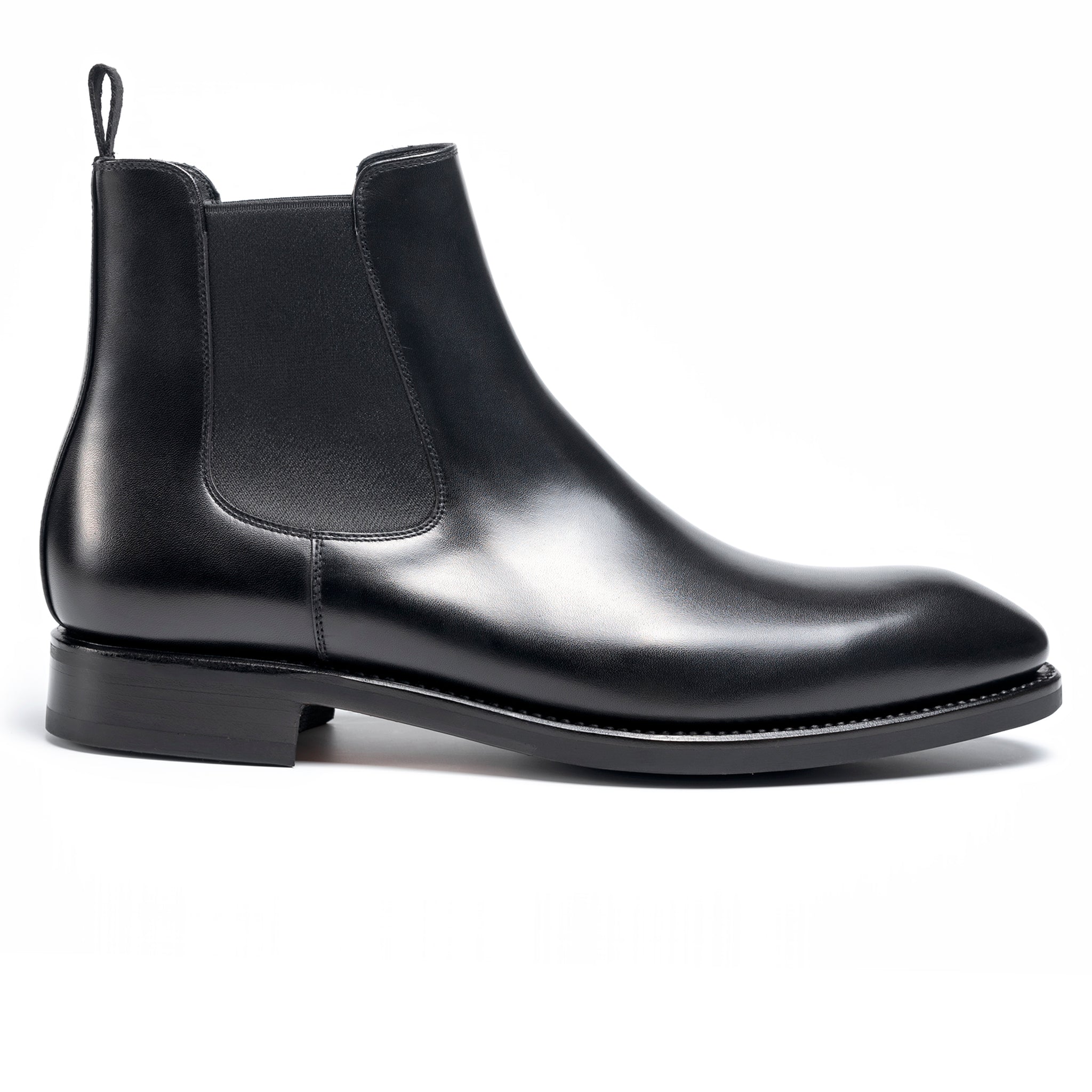 Rothmere Black Leather Chelsea Boot