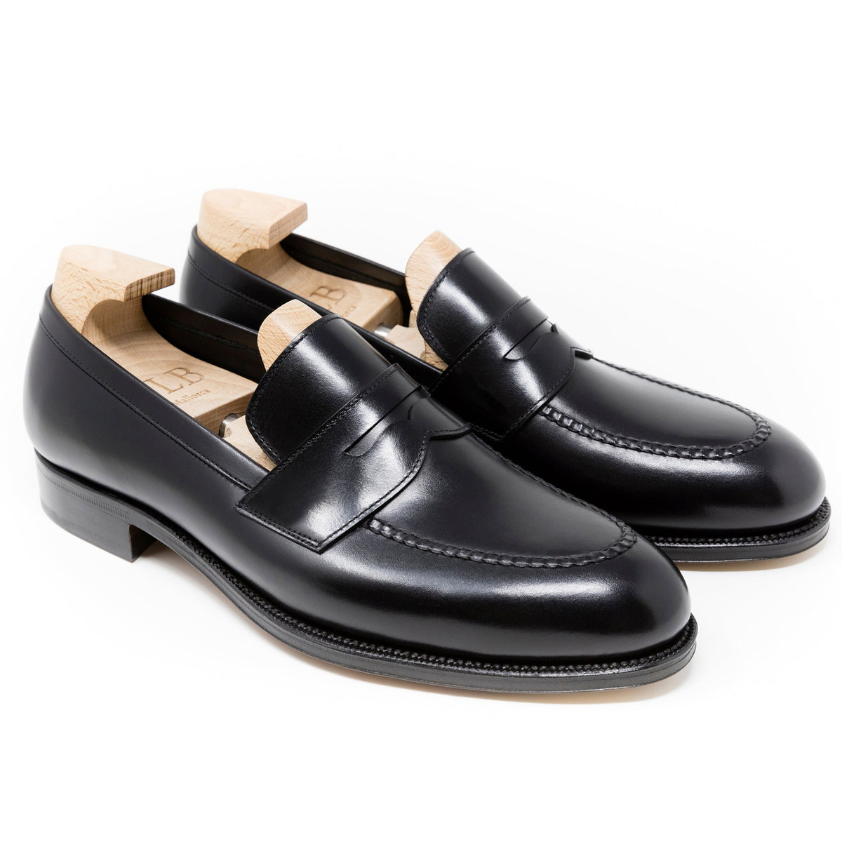 Black Leather Loafers for Men – Vintage Handmade Luxury Leather Shoes
