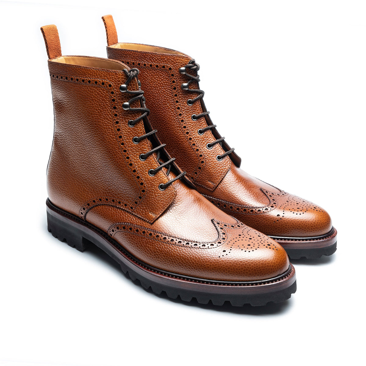Ashcroft Brown Leather Boot