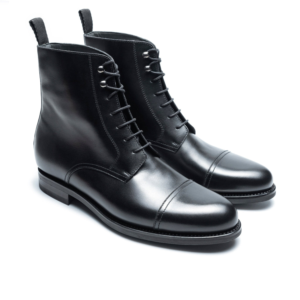 Haverhill Black Leather Boot