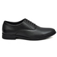 Men's Classic Black Formal Oxford Shoes with Sleek Lace-Up Design Attire Shoes for Men