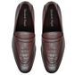 Men's Burgundy Leather Croc Slip-On Loafers Classic Design Unbeatable Comfort Shoes for Men