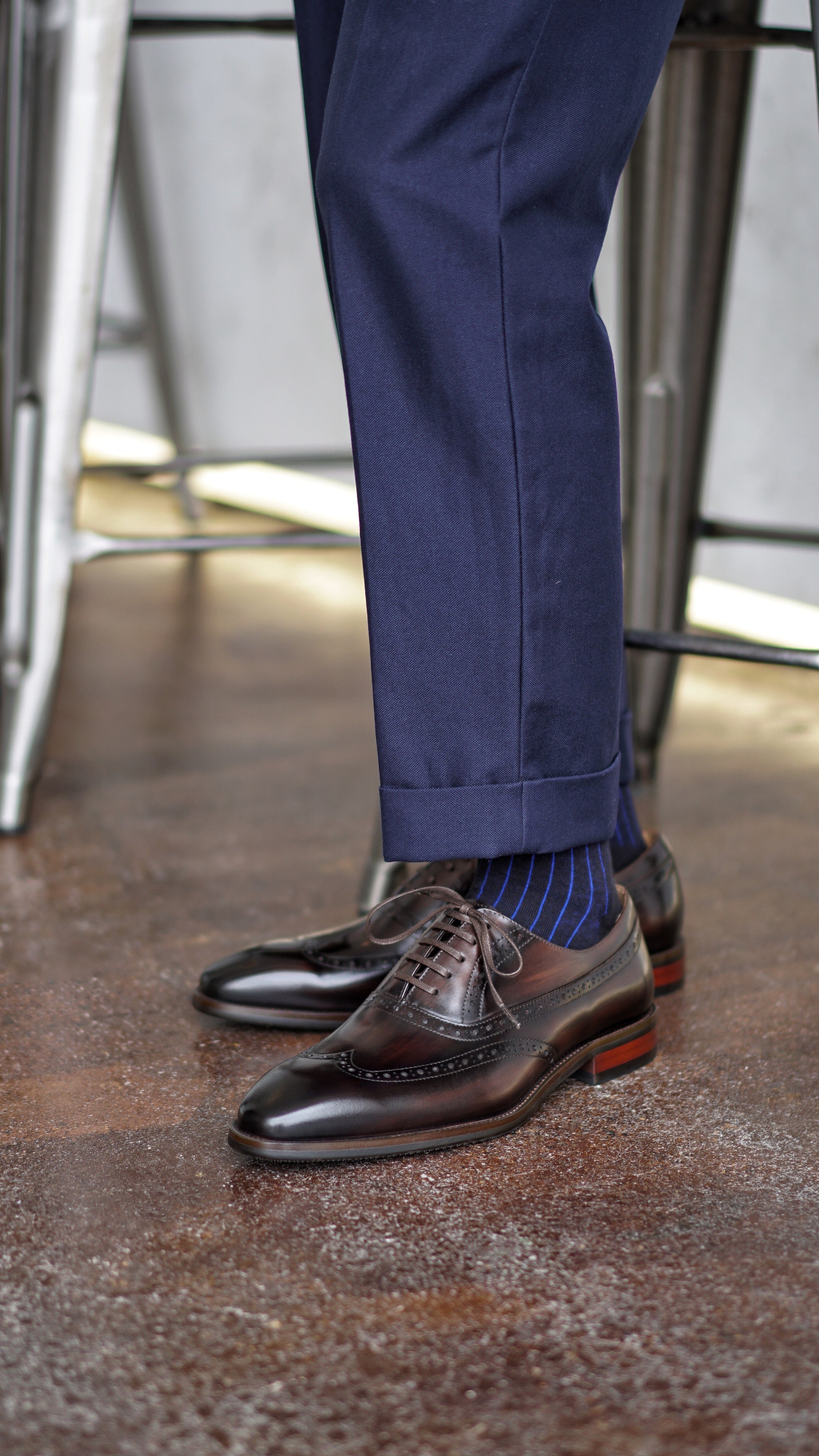 Rich Brown Wingtip Brogues