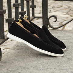 AeroLoaf – Black Suede Loafers