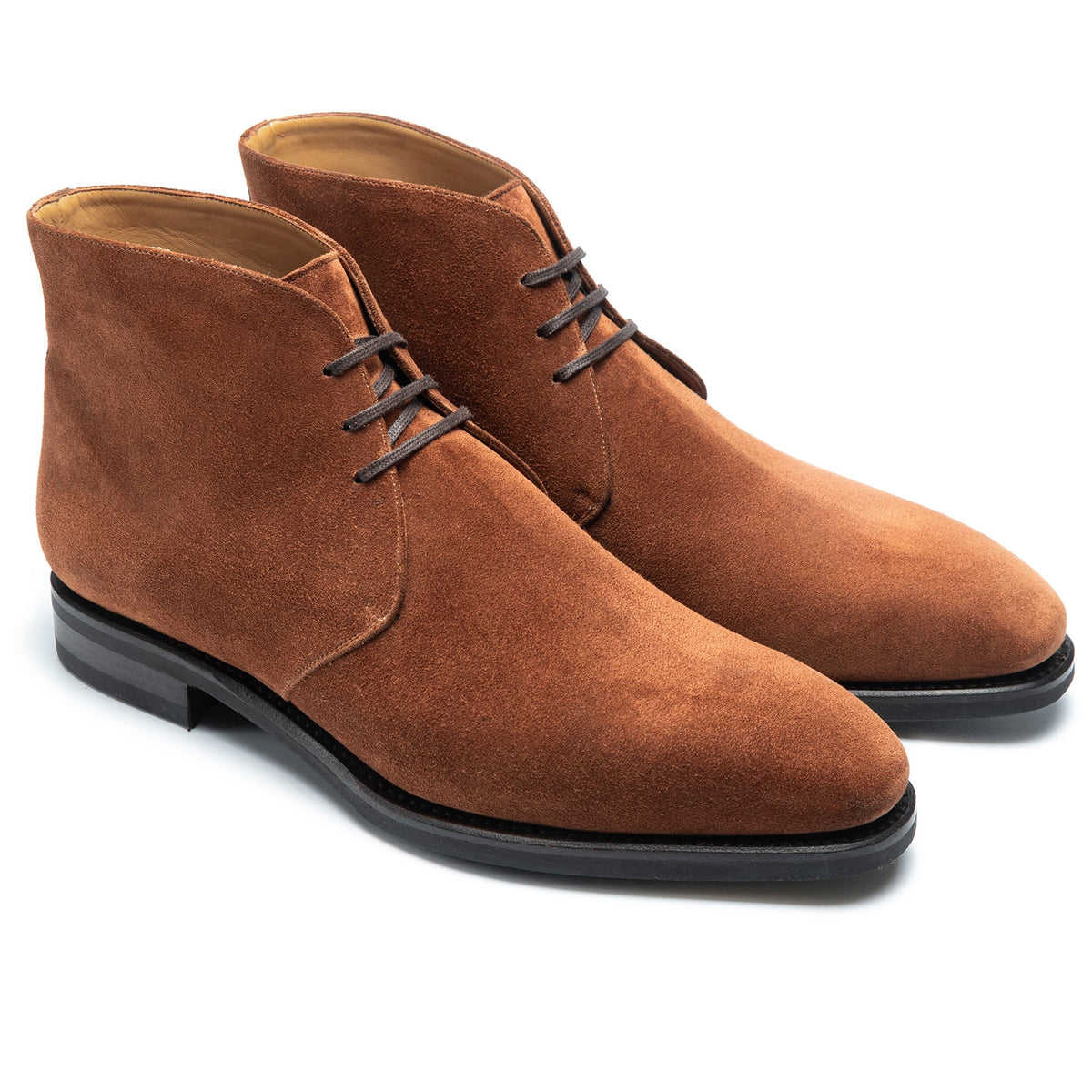 Ashcroft Brown Leather Chukka Boot
