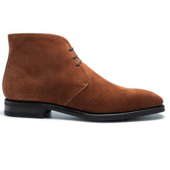 Ashcroft Brown Leather Chukka Boot
