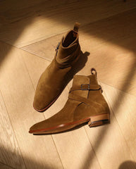 Heritage Suede Jodhpur Boots – Tan Luxury Edition