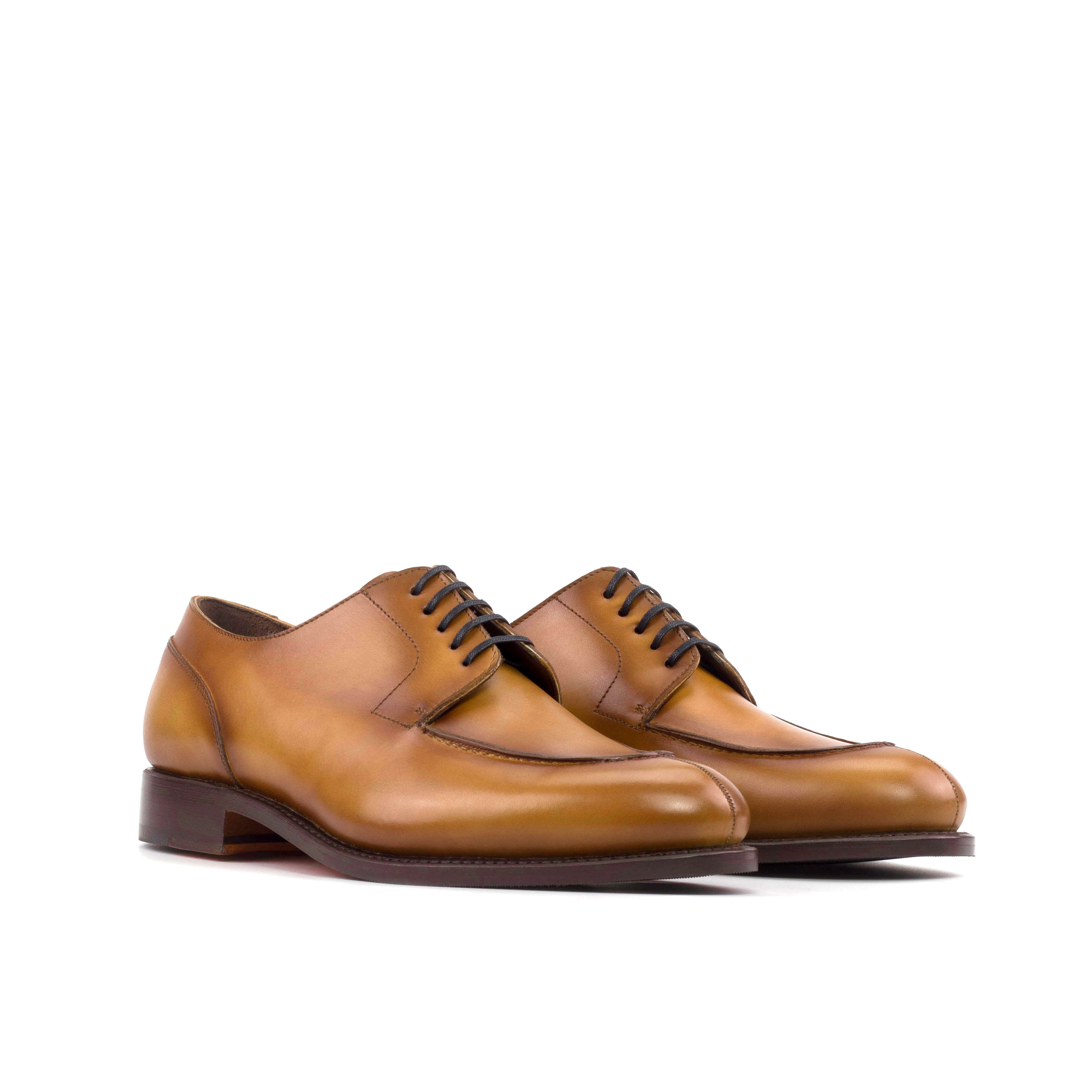 Cognac Split Toe Derby