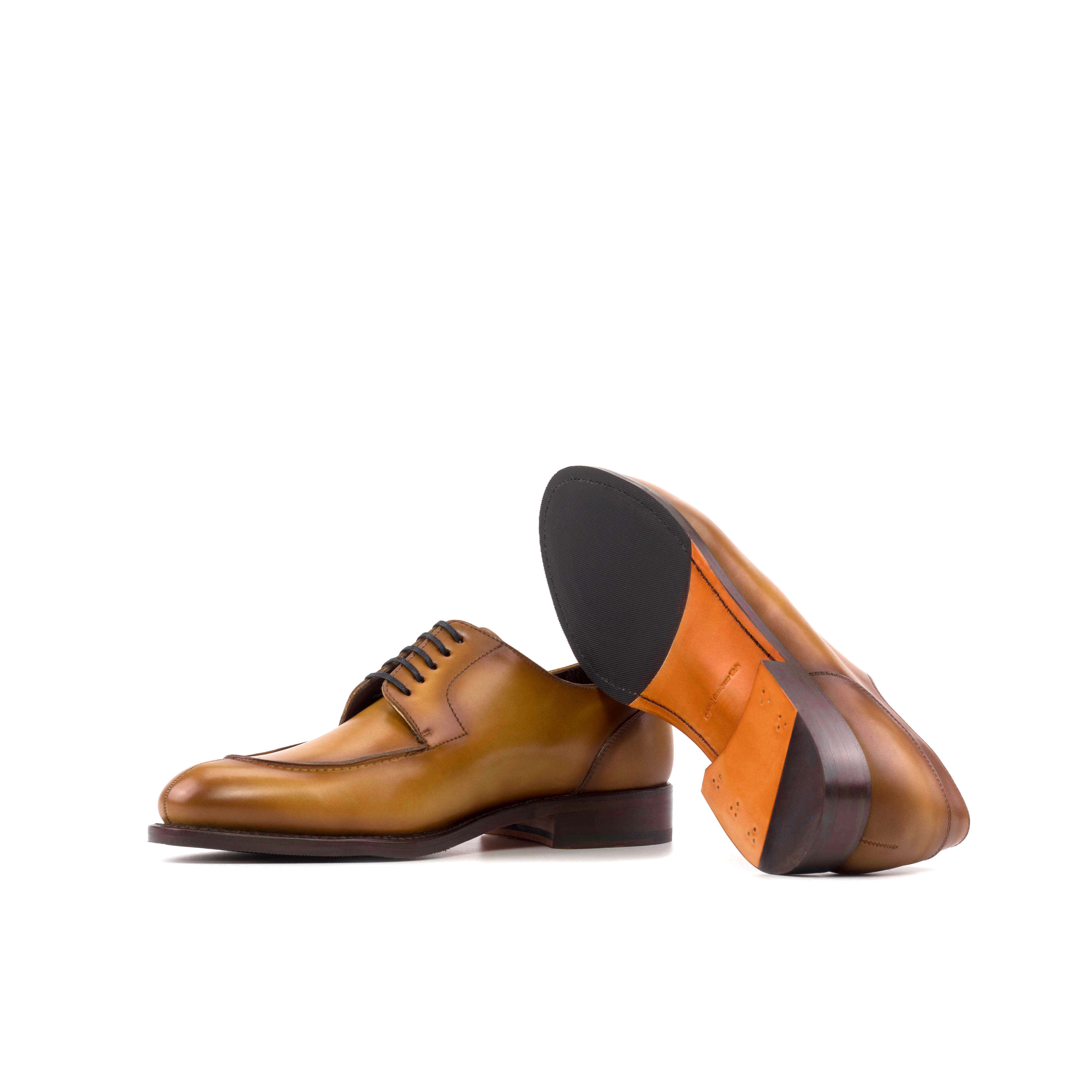 Cognac Split Toe Derby