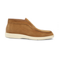 Men’s Tan Suede Moc-Toe Desert Handmade  Boots For Men