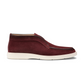 Men’s Burgundy Suede Moc-Toe Desert Boots For Men