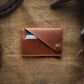 Leather minimalist wallet