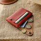 Leather minimalist wallet