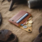 Leather minimalist wallet