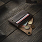 Leather minimalist wallet