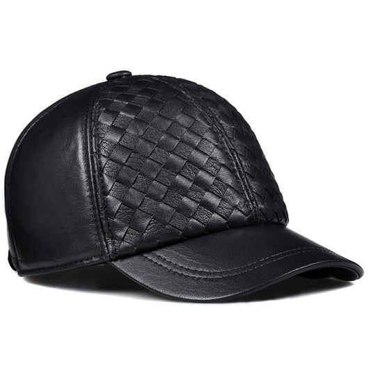 Hand-Braided Leather Caps: Unmatched Quality and Style in Black