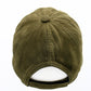 GREEN Suede Leather Baseball Cap