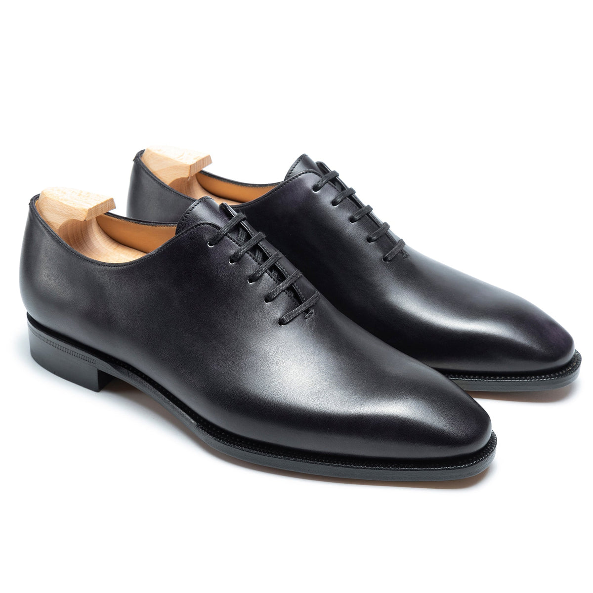 Dominic Luxe: Premium Wholecut Oxford Black Leather Formal Shoes for Gentlemen