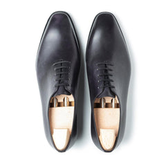 Dominic Luxe: Premium Wholecut Oxford Black Leather Formal Shoes for Gentlemen