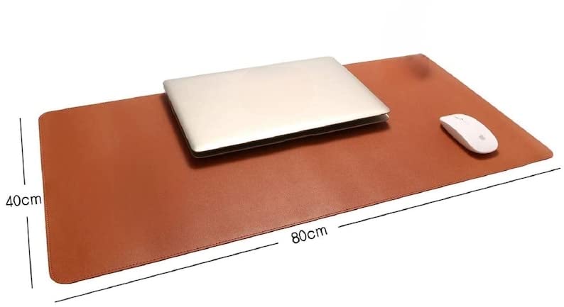 Tan Leather Desk Pad